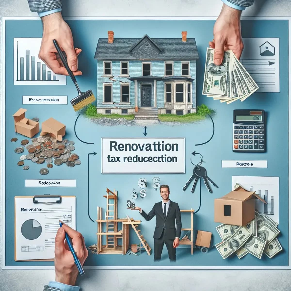 Comment faire de la défiscalisation grâce au travaux dans l’immobilier ?
