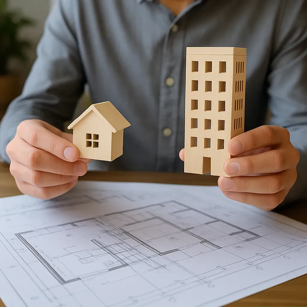 🏢 4 étapes pour transformer une maison en immeuble de rapport en 2025