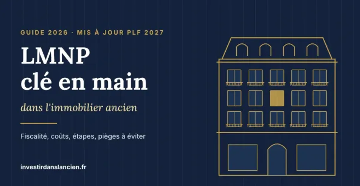 LMNP clé en main en 2026 : le guide complet pour investir dans l'ancien